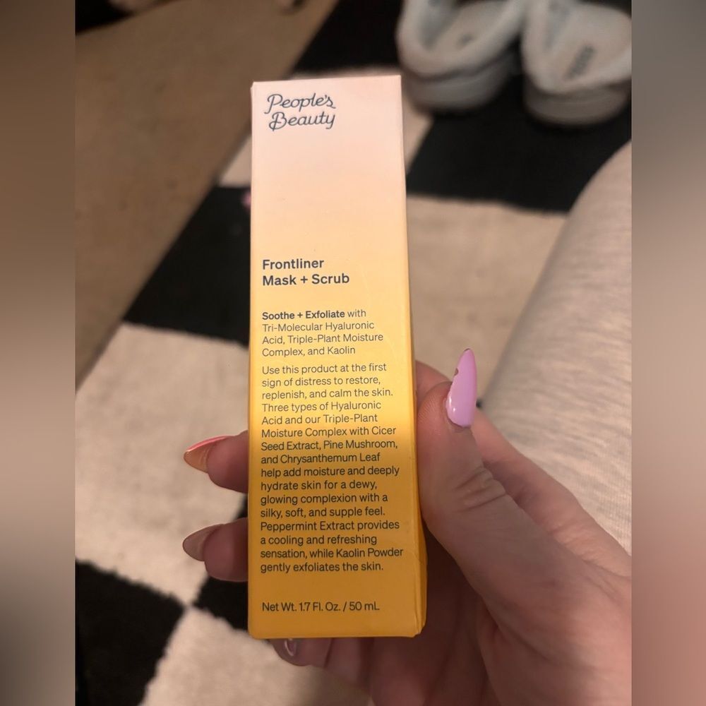 People's Beauty Frontliner Mask + Scrub